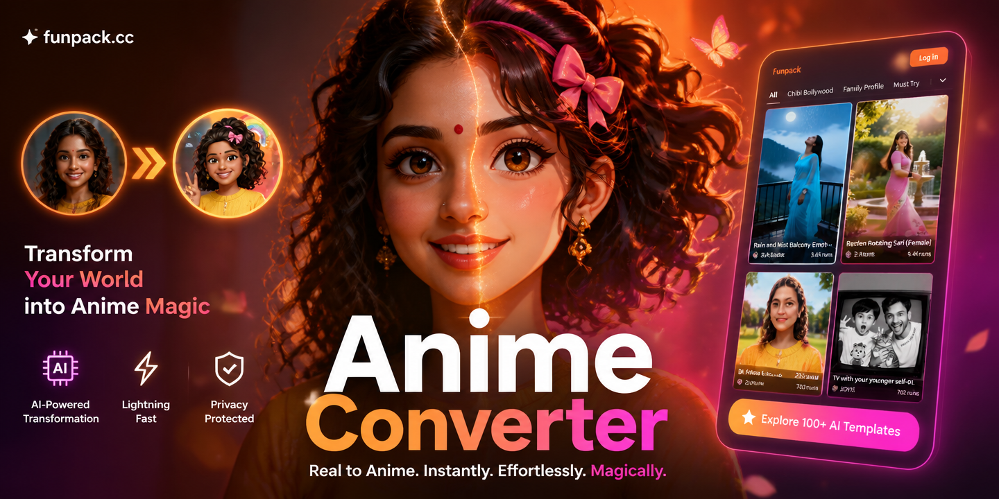 Anime Converter - Turn Any Photo into Anime Art Instantly