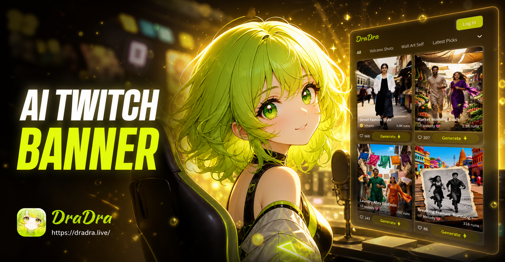 Create Your Channel Identity: AI Twitch Banner Maker