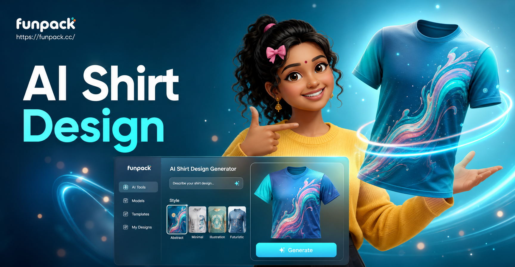 KI-T-Shirt-Design-Generator: Erstelle sofort individuelle T-Shirts