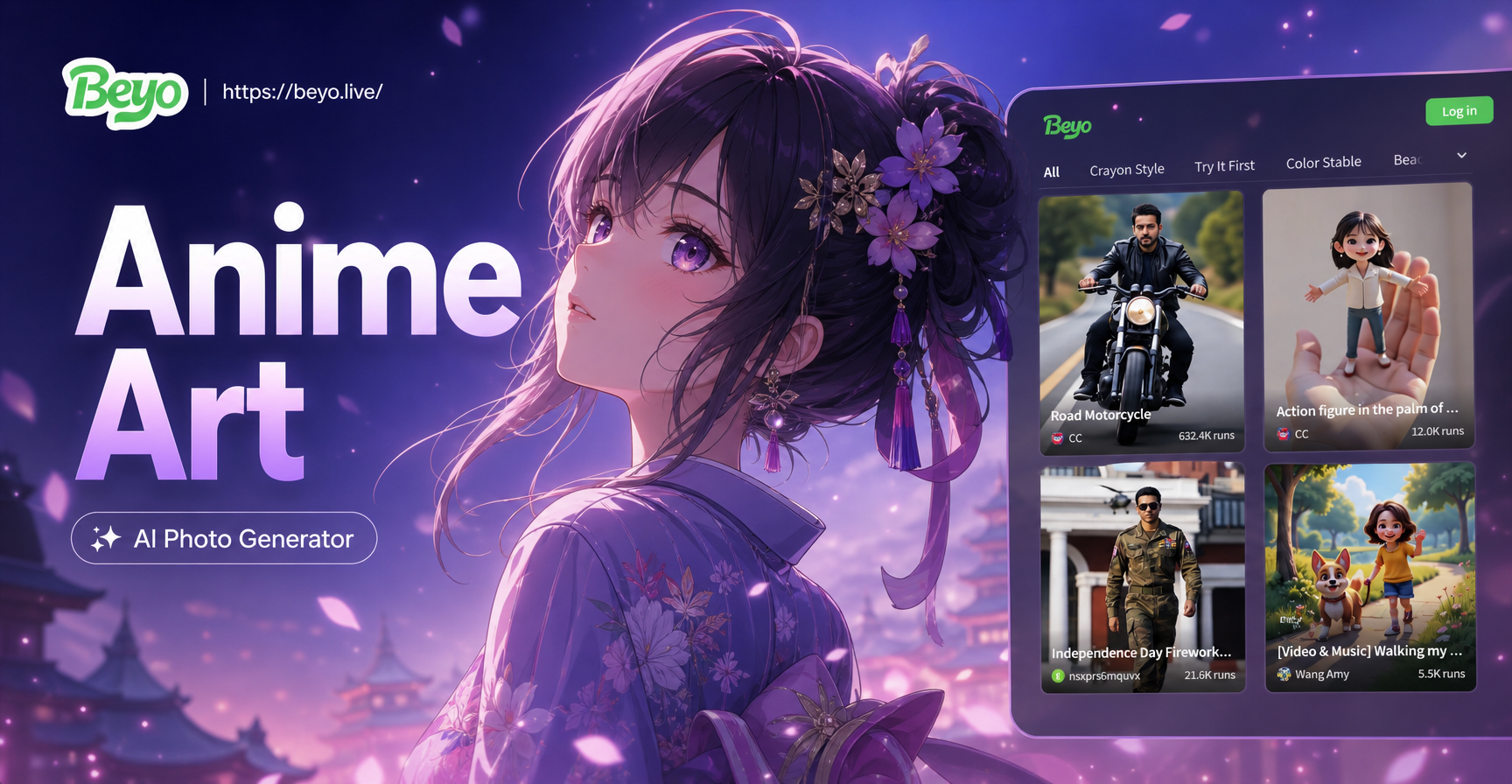 KI Anime Foto Generator Beispiel