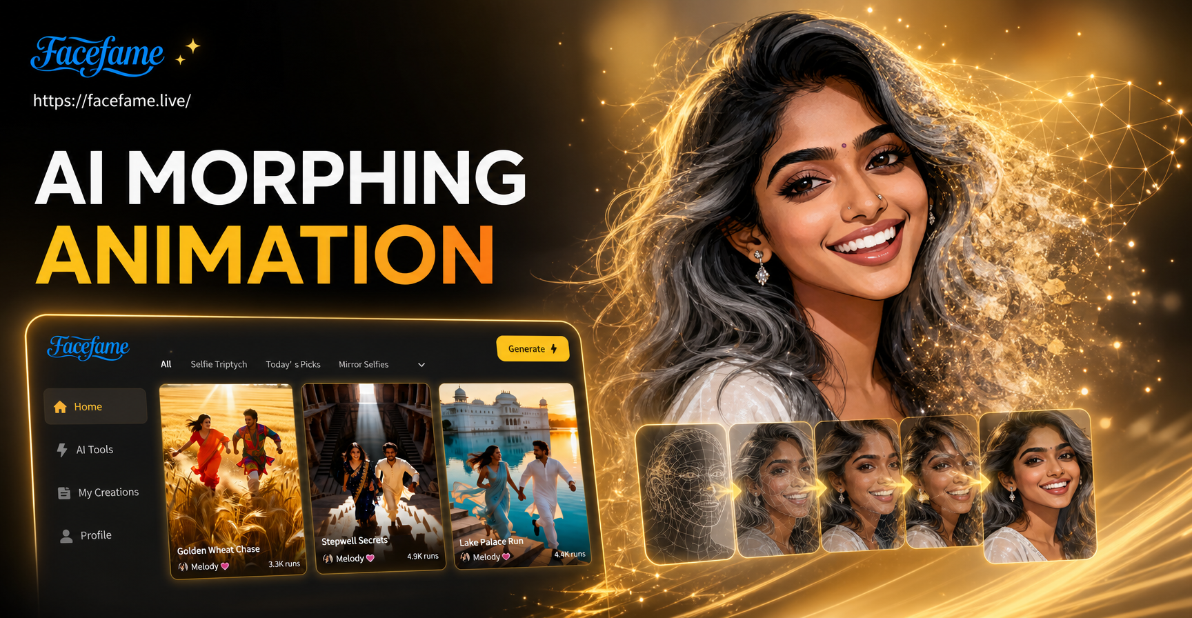 Create Stunning AI Morphing Animations Instantly