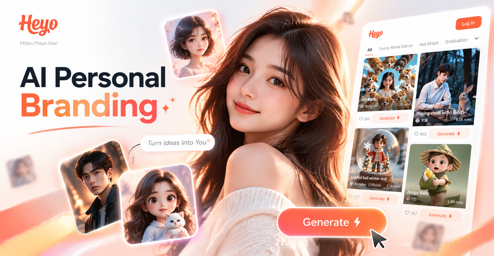 AI generated personal branding suite