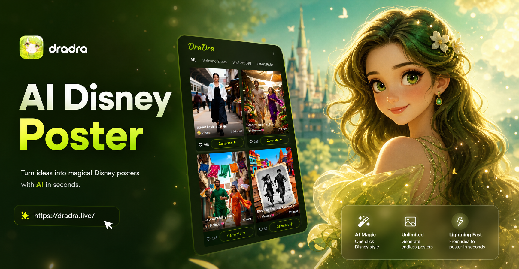 Create Your Own Disney Poster Magic with AI