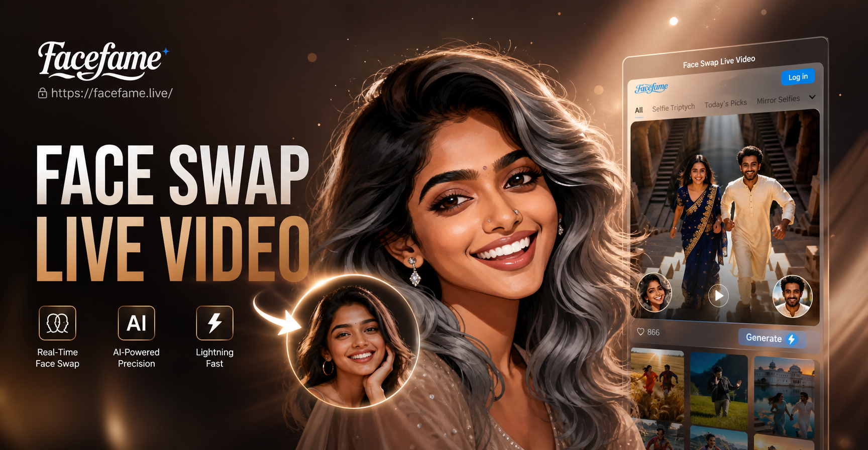 live face swap video streaming