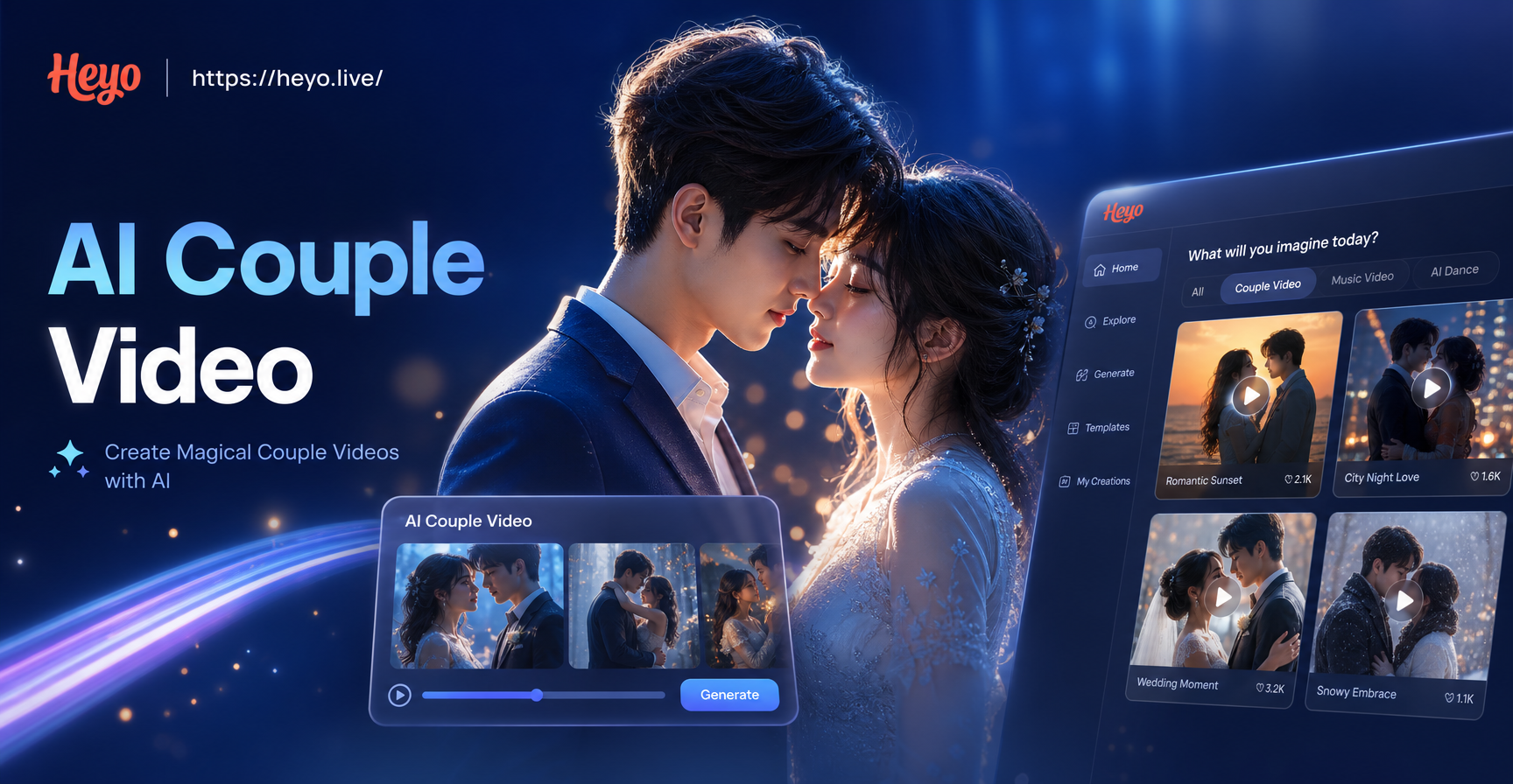 Create Viral Couple Videos with AI in Seconds