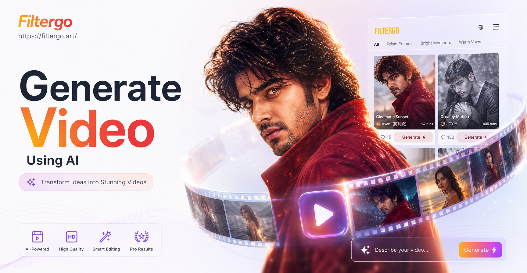 AI Video Generator: Create High-Quality Videos Instantly