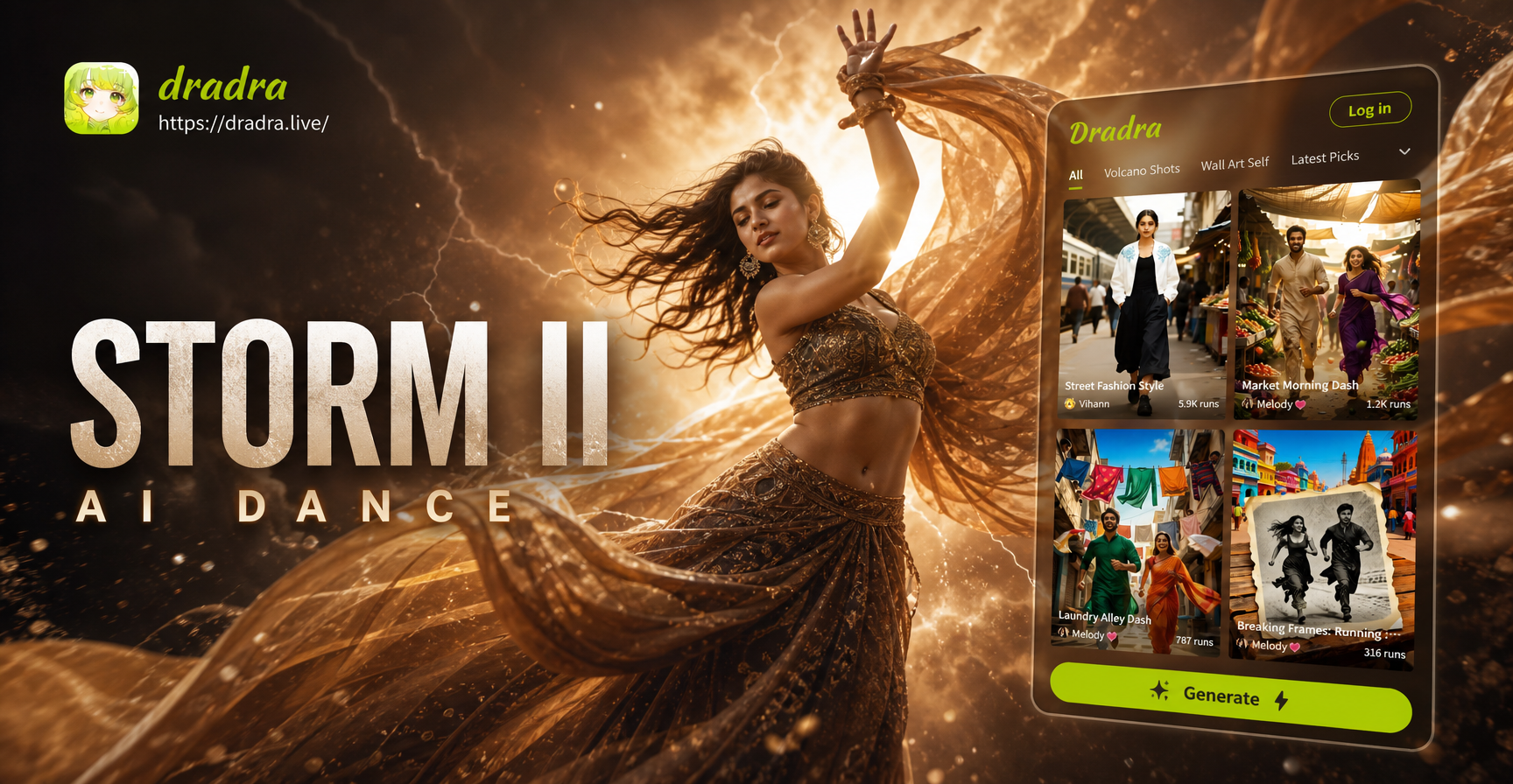 STORM II AI Dance: Create Professional Dance Videos in Minutes