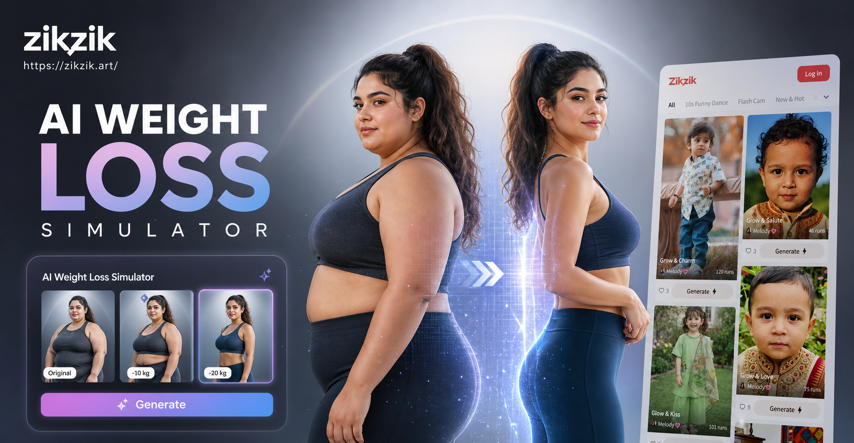 See Your Slim Self: Free AI Weight Loss Simulator App