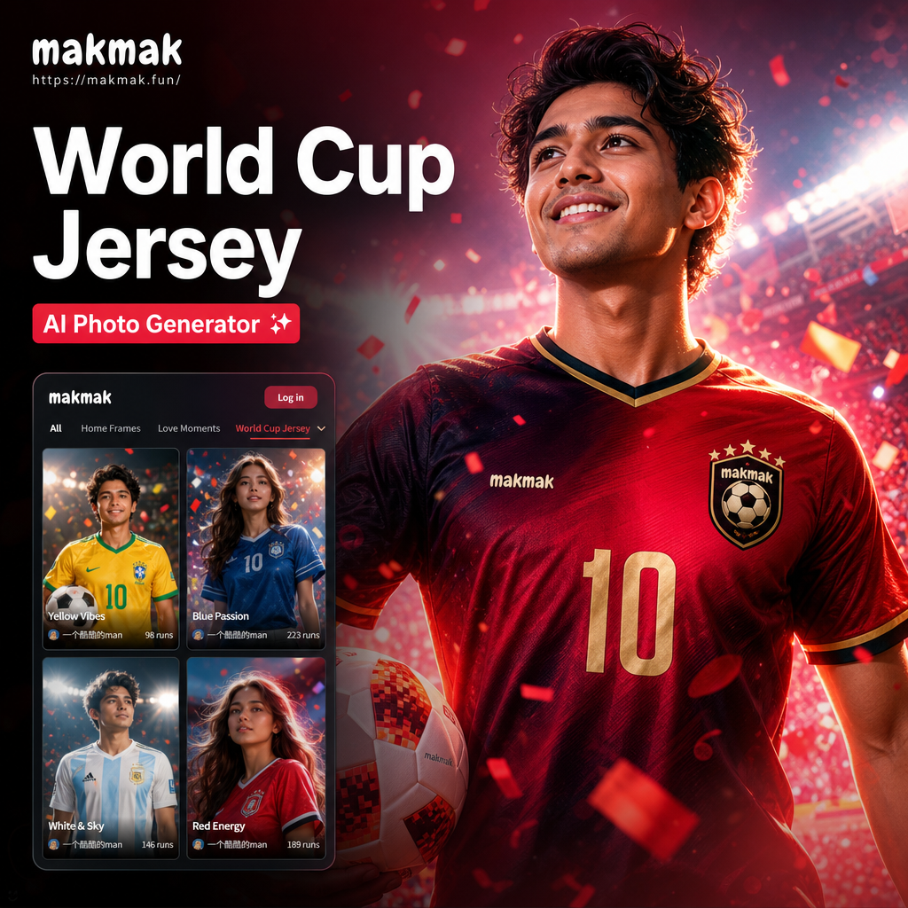 AI generated person wearing Argentina World Cup jersey
