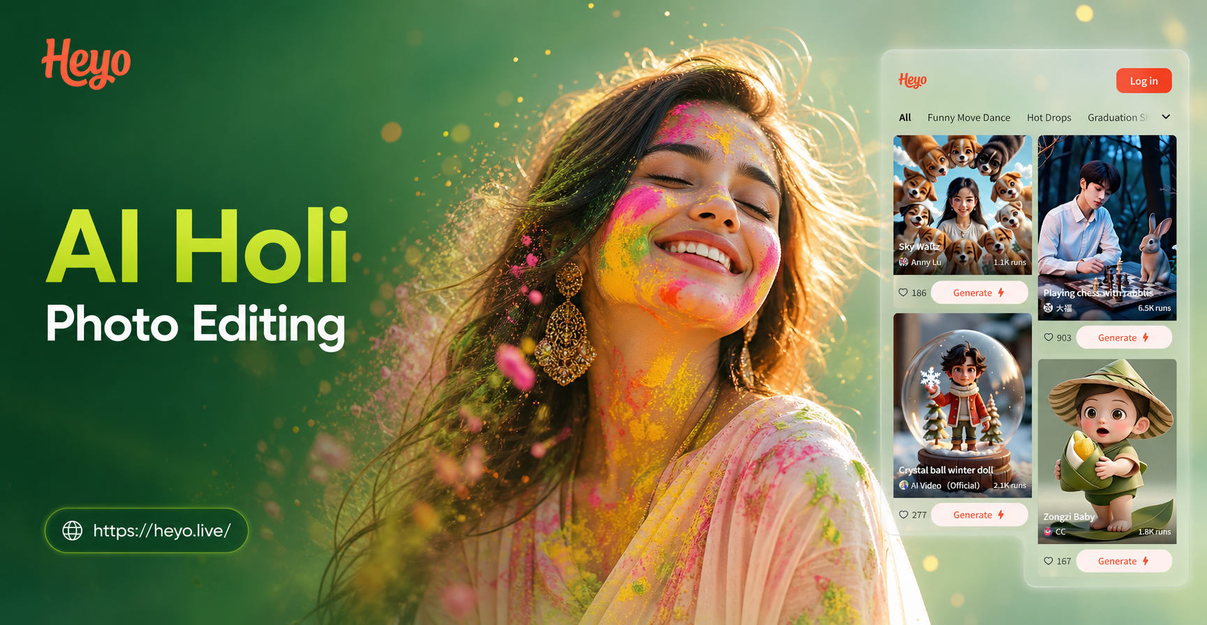 Vibrant AI Holi Photo Editing: Add Colors & Festive Magic