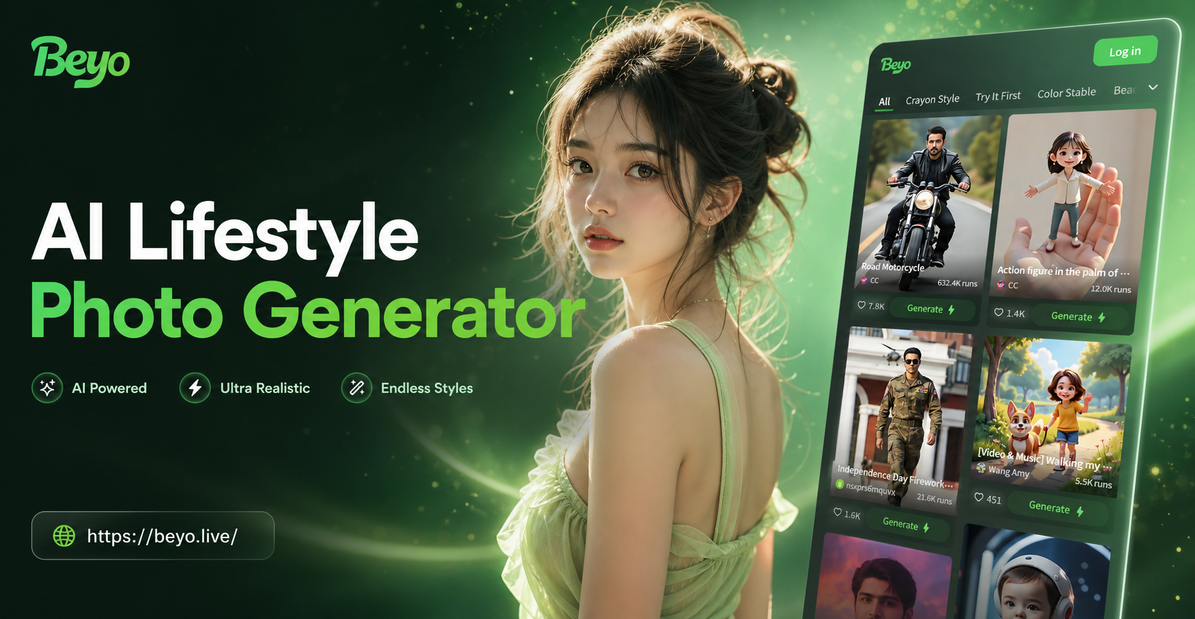 Transforma Tus Fotos con el Generador de Fotos de Estilo de Vida con IA