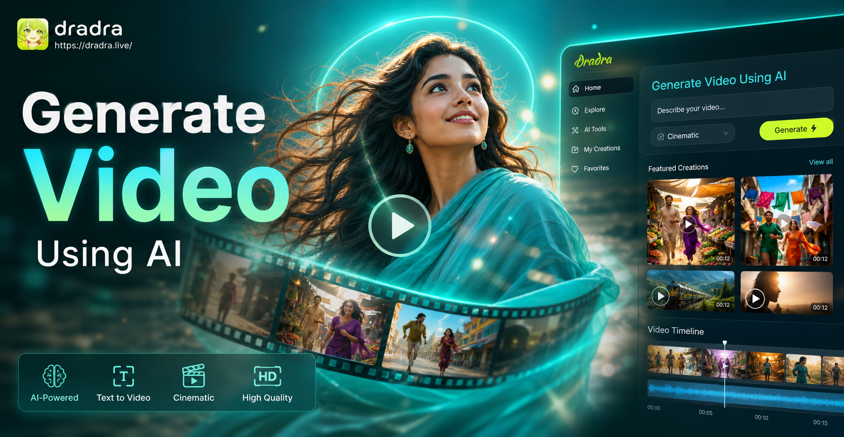 Create Stunning AI Videos in Seconds, No Skills Needed