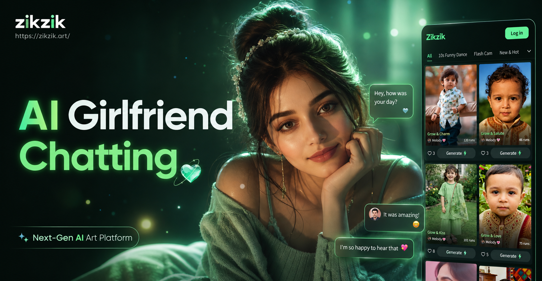Your AI Girlfriend: Realistic Chatting & Virtual Companionship