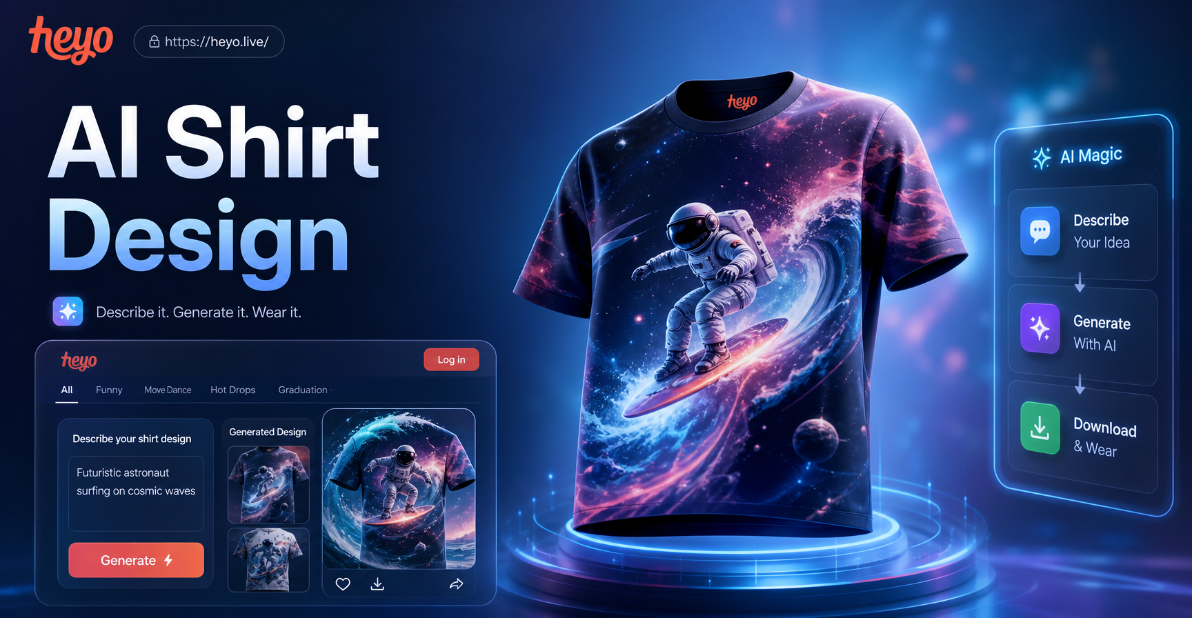 AI T-Shirt Design Maker | Create Custom Designs Instantly