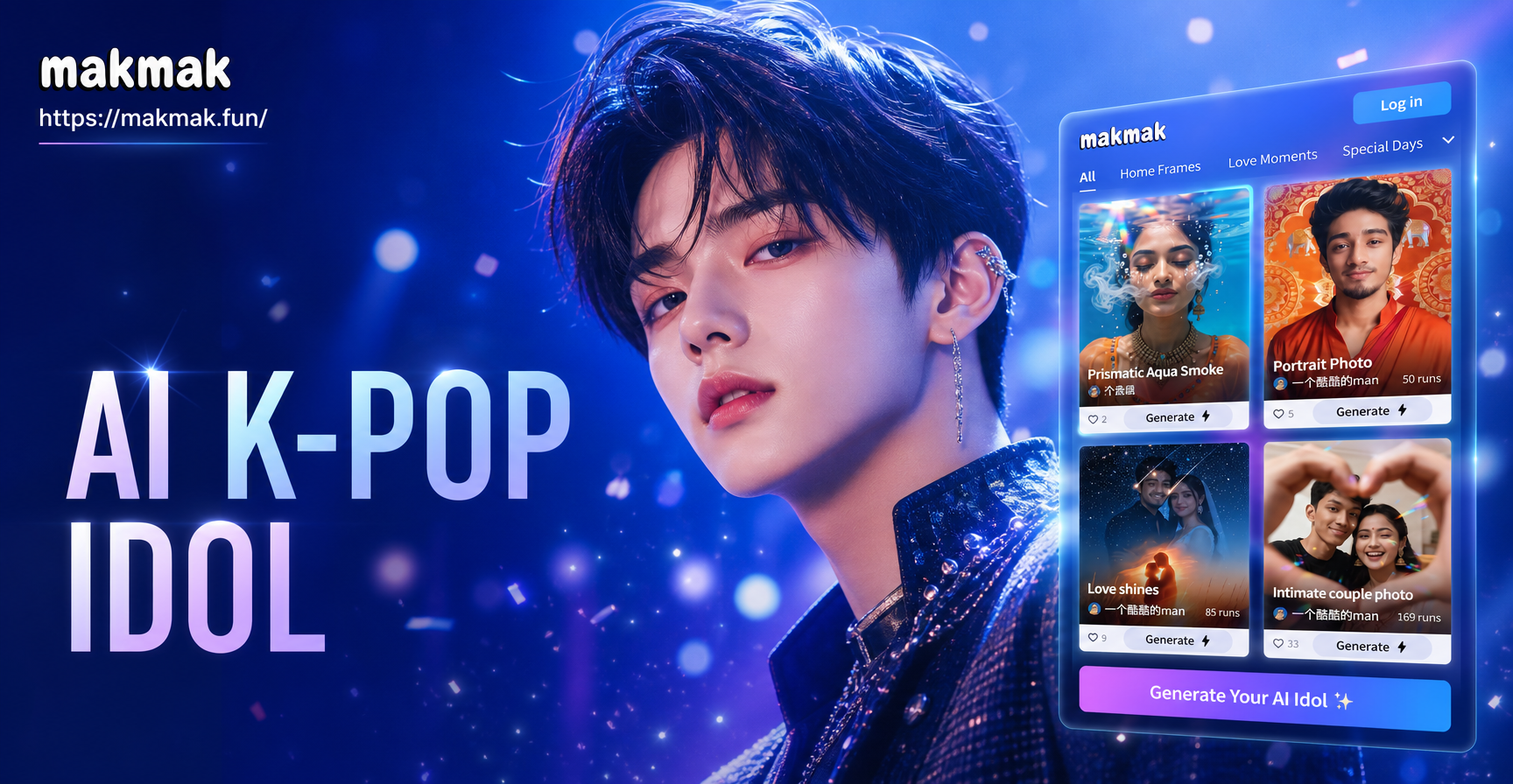 가장 좋아하는 K-Pop 스타가 되세요: 무료 AI 아이돌 메이커