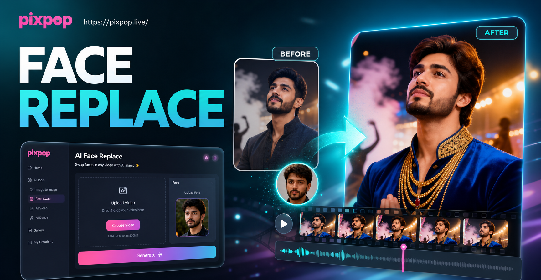 Face Swap Videos Instantly with AI | Realistic Results