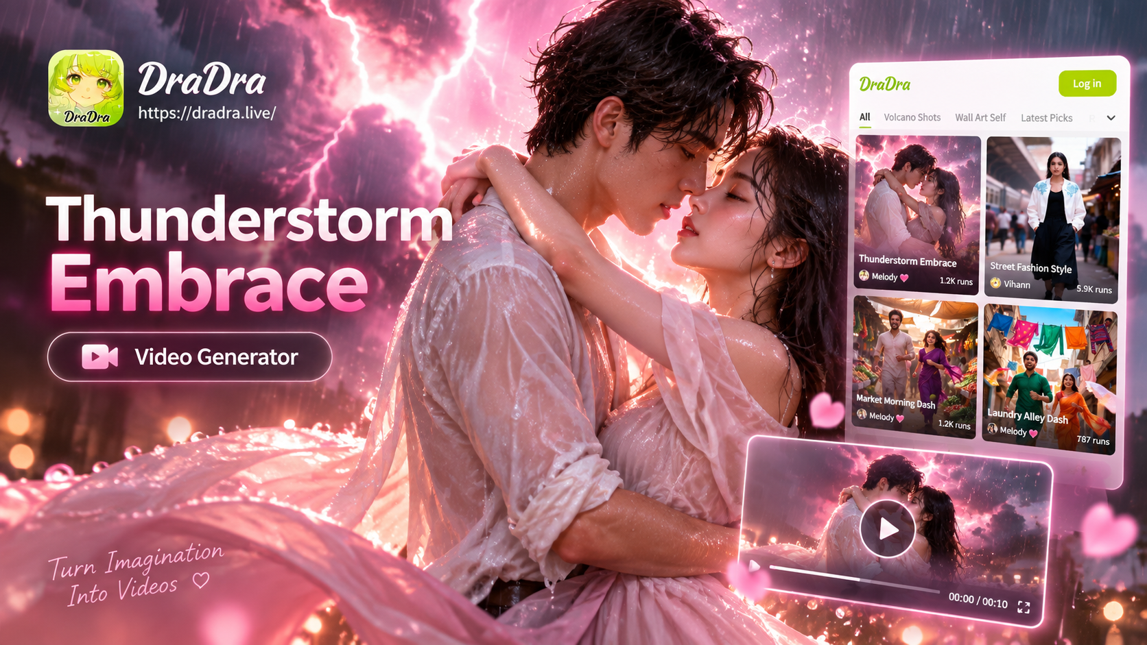 Thunderstorm Embrace Video: Create Epic AI Storm Scenes