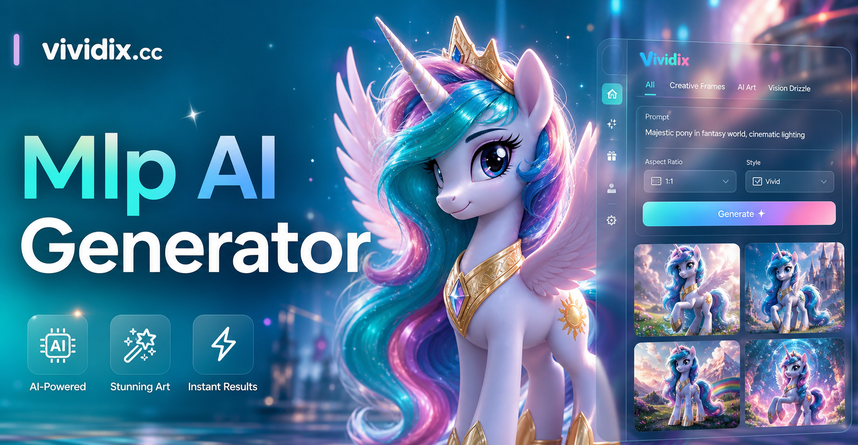Erschaffe dein perfektes My Little Pony mit KI