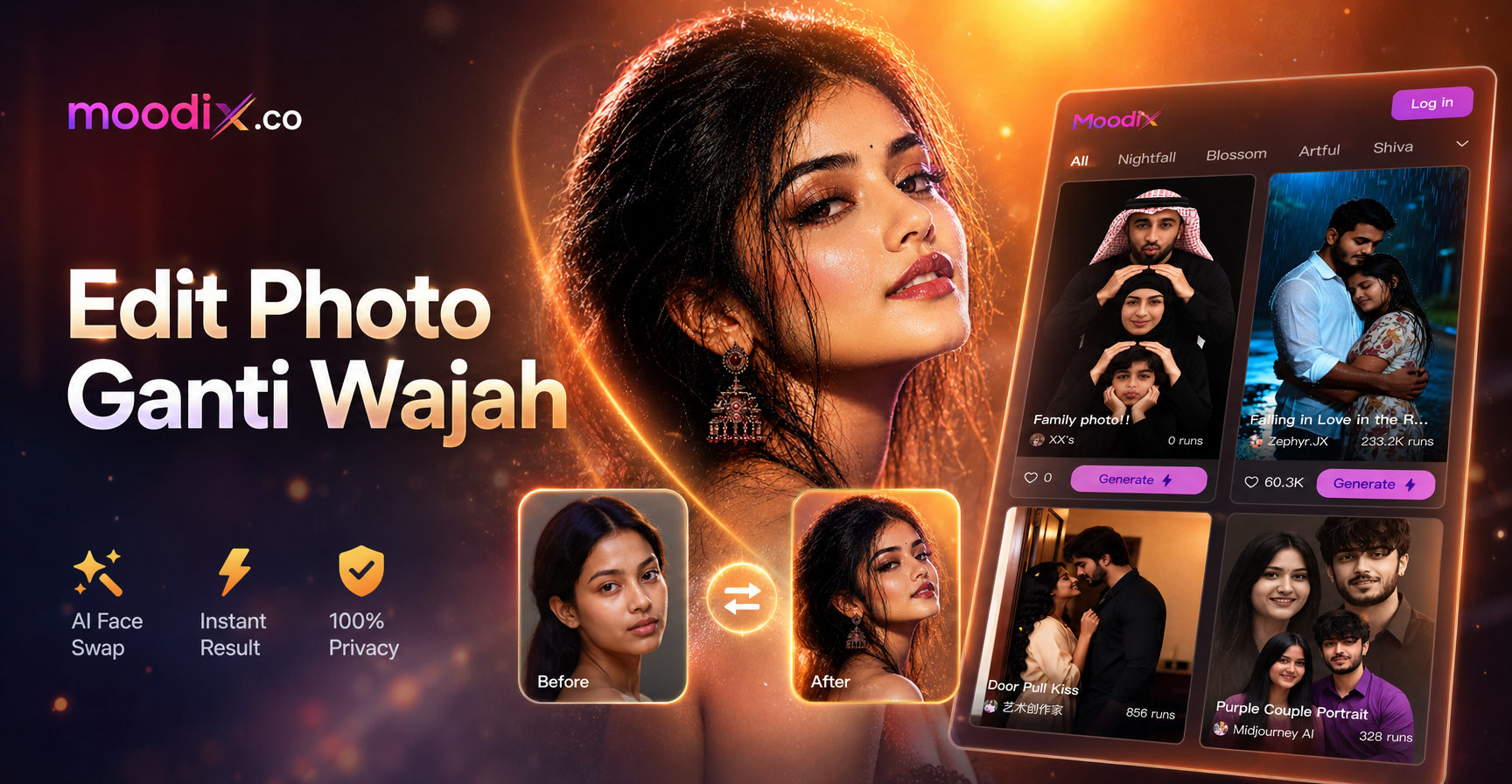 AI Face Swap Photo Editor: Ganti Wajah di Foto Secara Instan