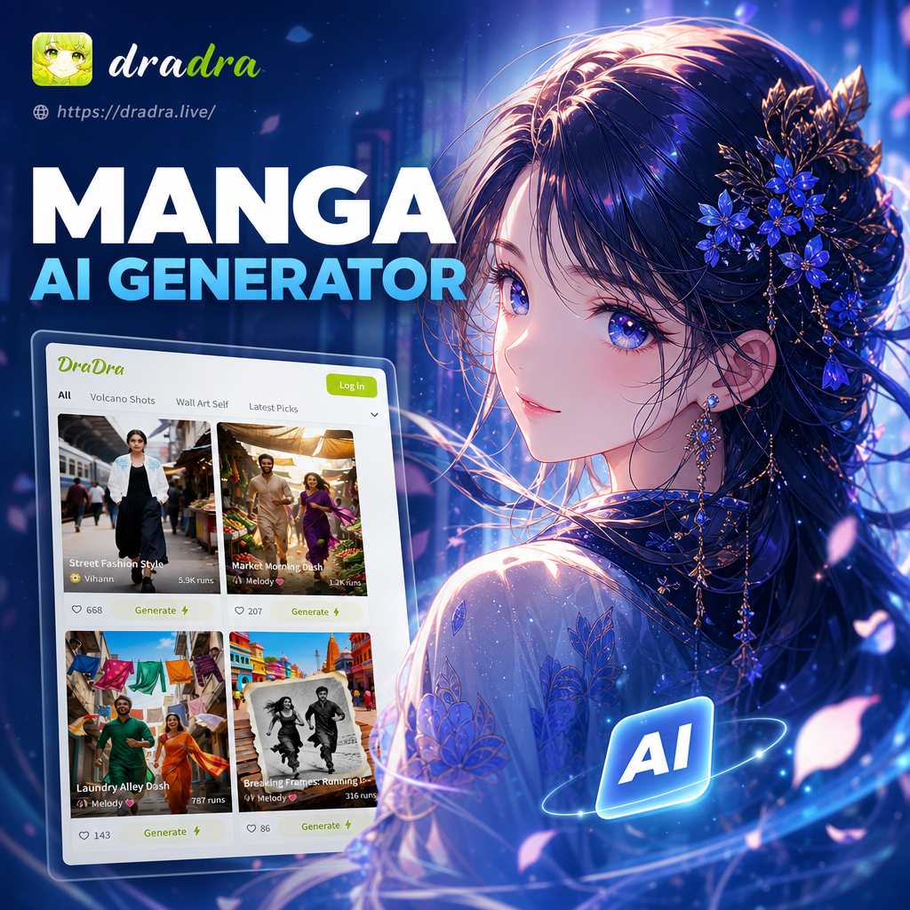 AI Manga art of a cyberpunk samurai