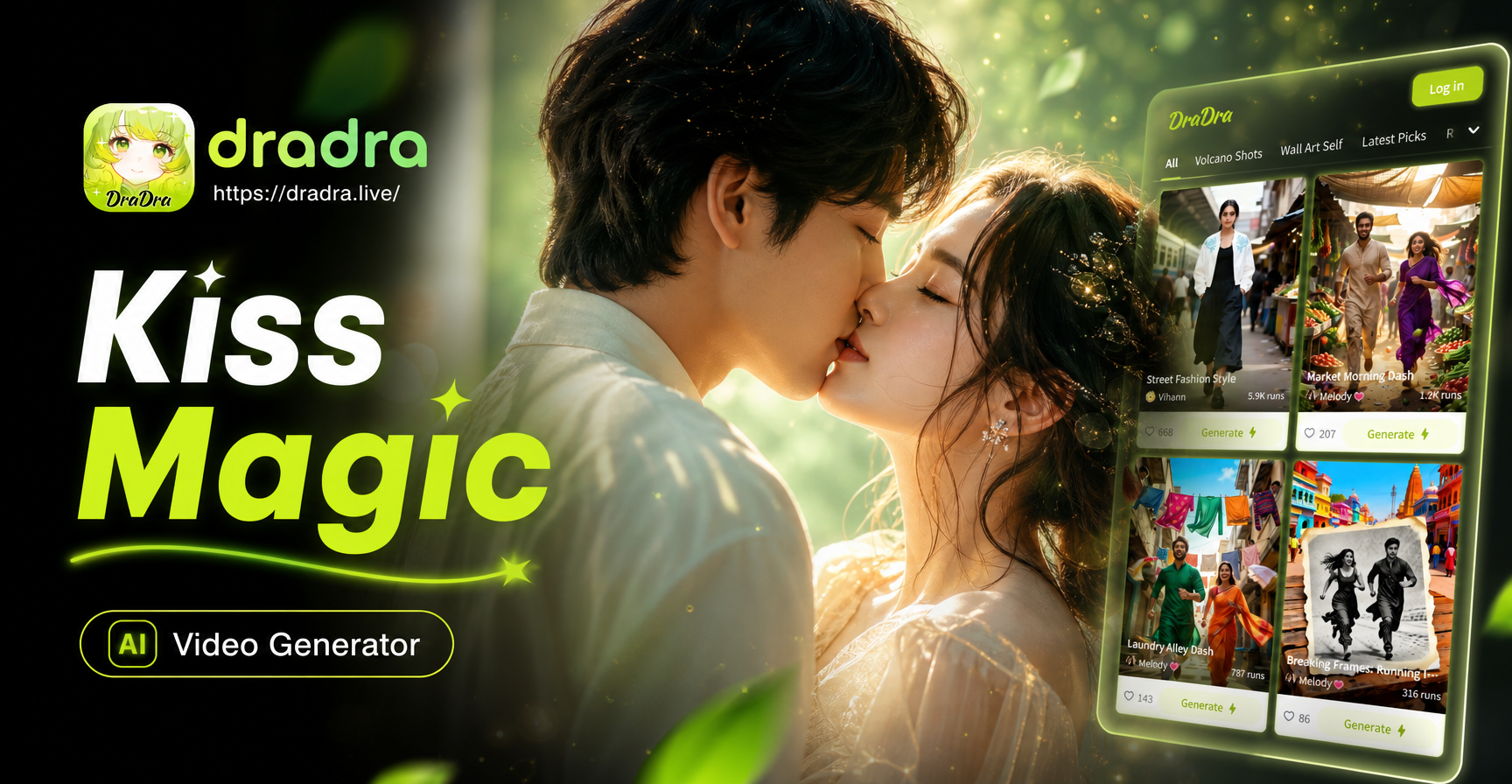 Create Dreamy Soft Focus Kissing Videos