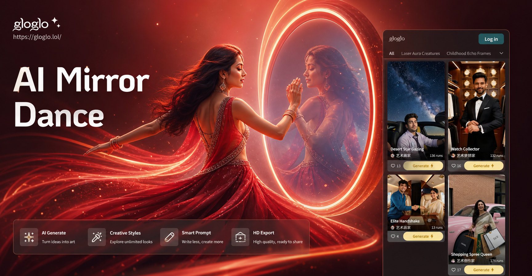 AI Mirror Dance: Animate Photos with Any Movement