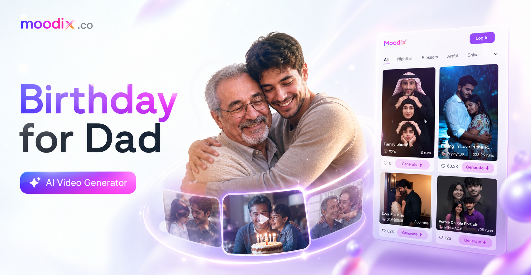 Create a Heartfelt Birthday Video for Dad with AI
