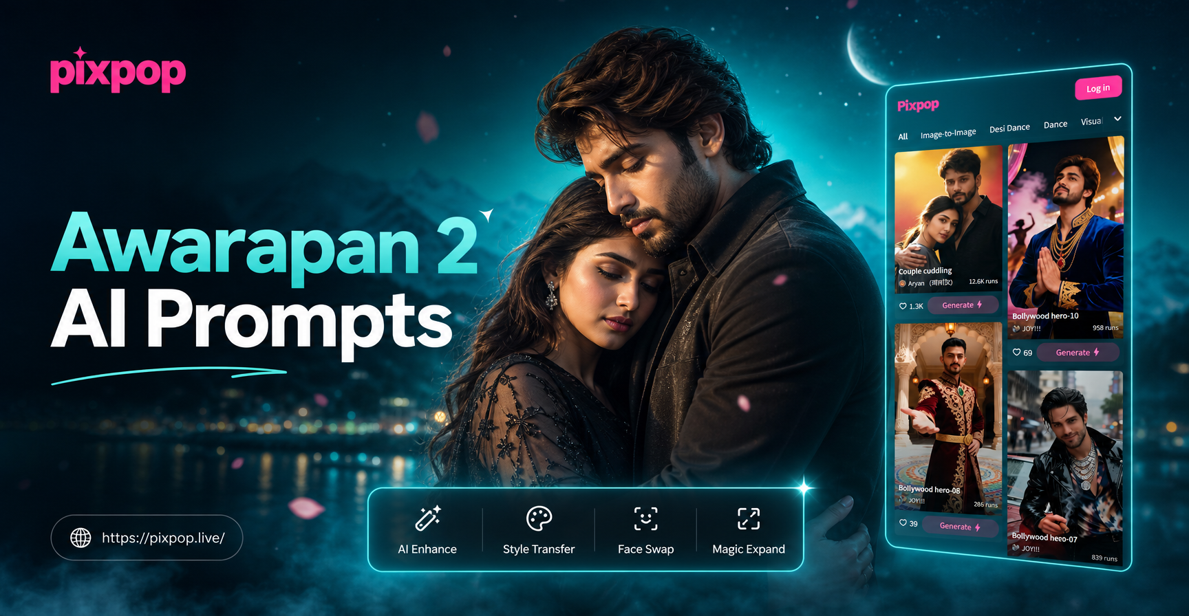 Prueba estos Prompts de Fotos con IA de Awarapan 2 en pixpop