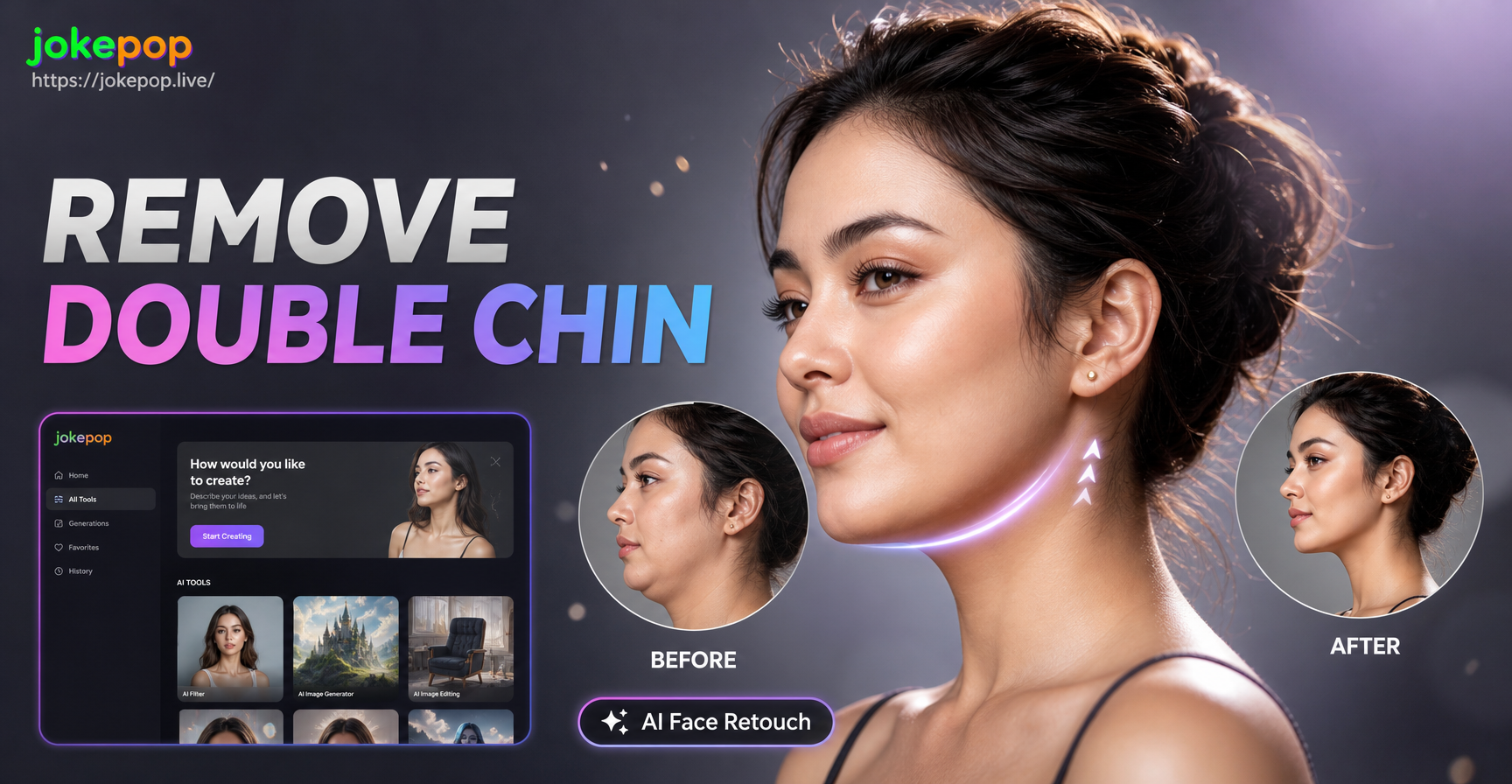 How to Remove a Double Chin in Photos Easily